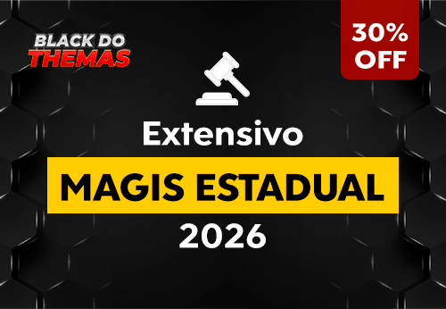 Extensivo Magistratura Estadual 2026 (30% OFF)
