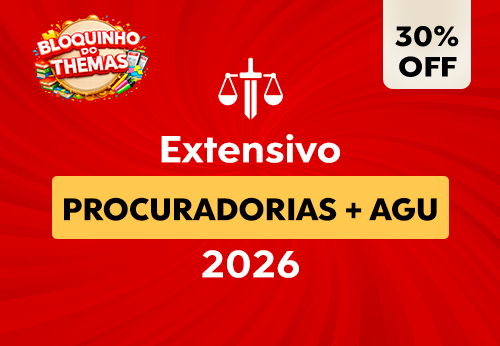 Extensivo Procuradorias + AGU 2026