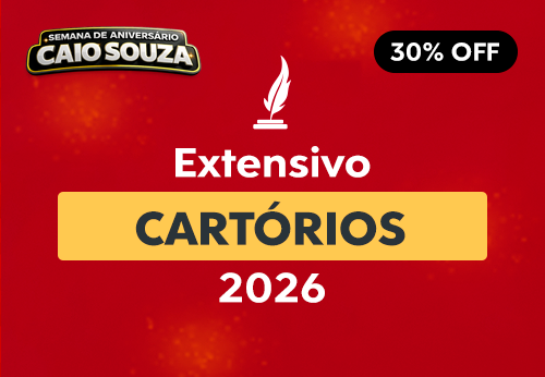 Extensivo Cartórios 2026