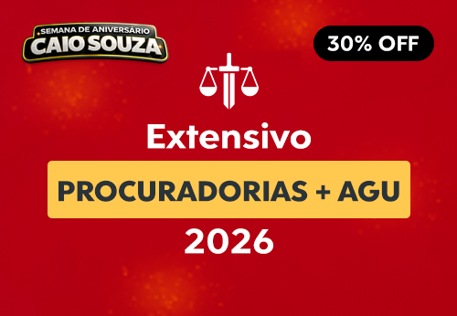 Extensivo Procuradorias + AGU 2026