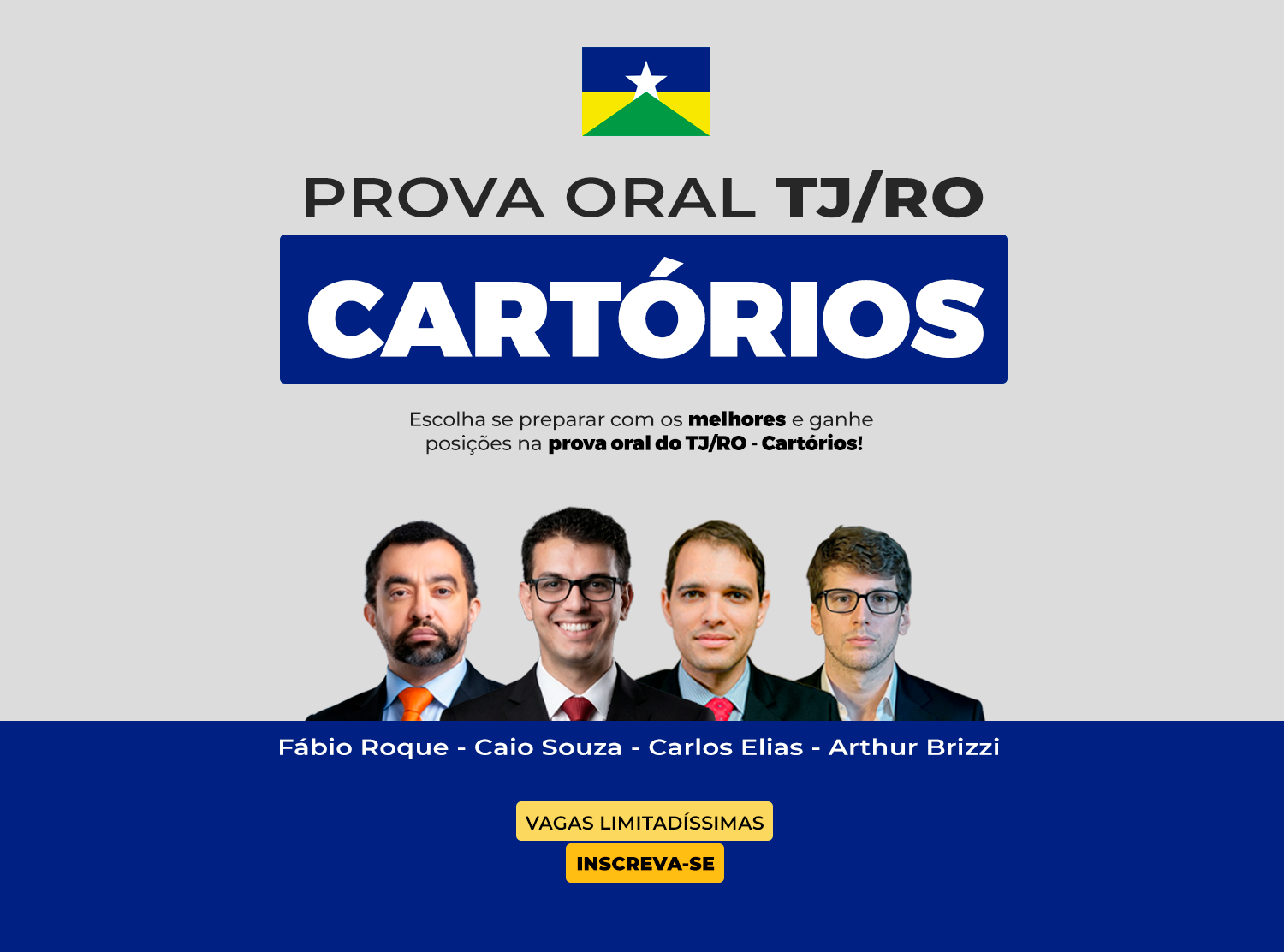 Prova Oral TJ/RO - Cartórios  