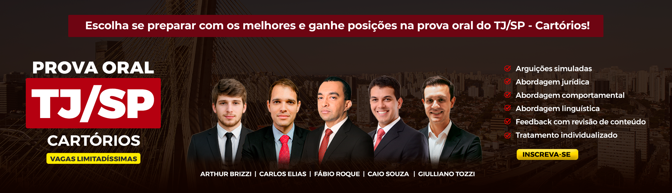 TJ SP CARTORIOS PROVA ORAL THEMAS FABIO ROQUE ARTHUR BRIZZI CAIO SOUZA NOTORIAL REGISTRAL