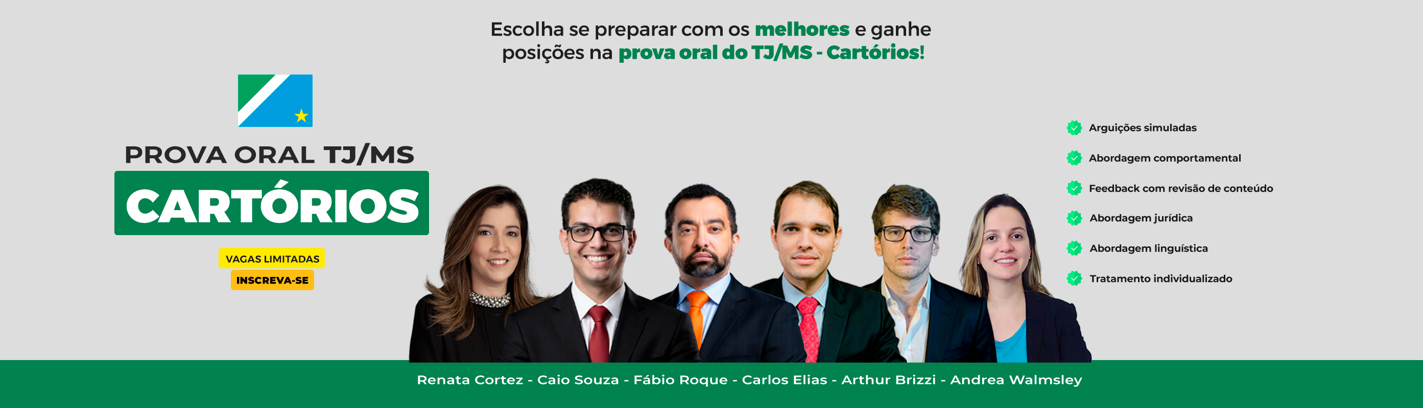 Prova Oral TJ/MS - Cartórios 