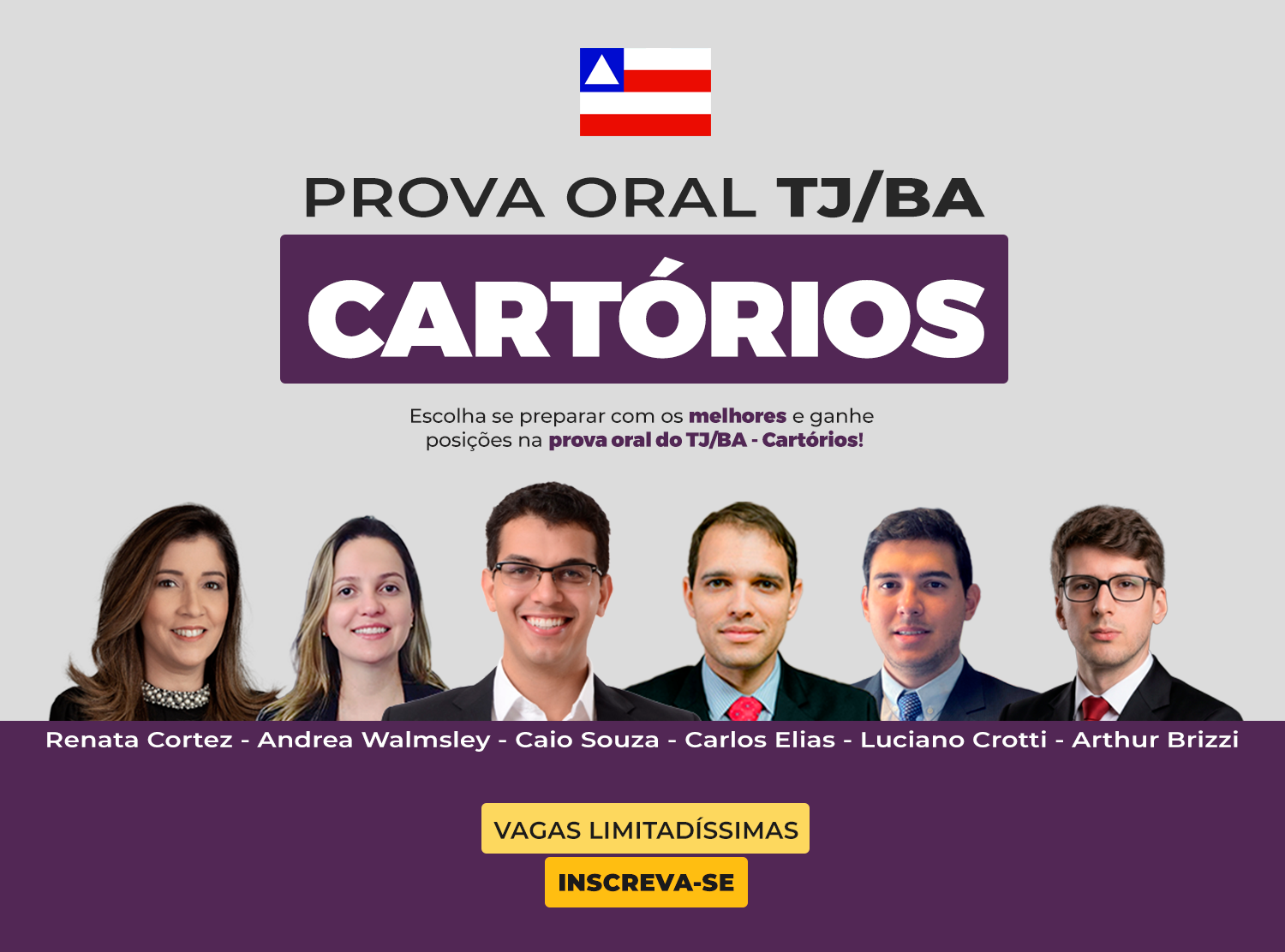 Prova Oral TJ/BA - Cartórios 