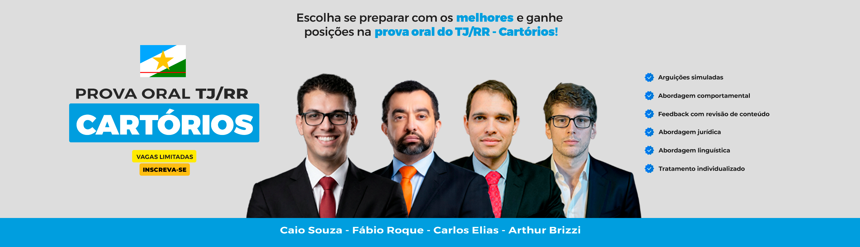 Prova Oral TJ/RR - Cartórios  