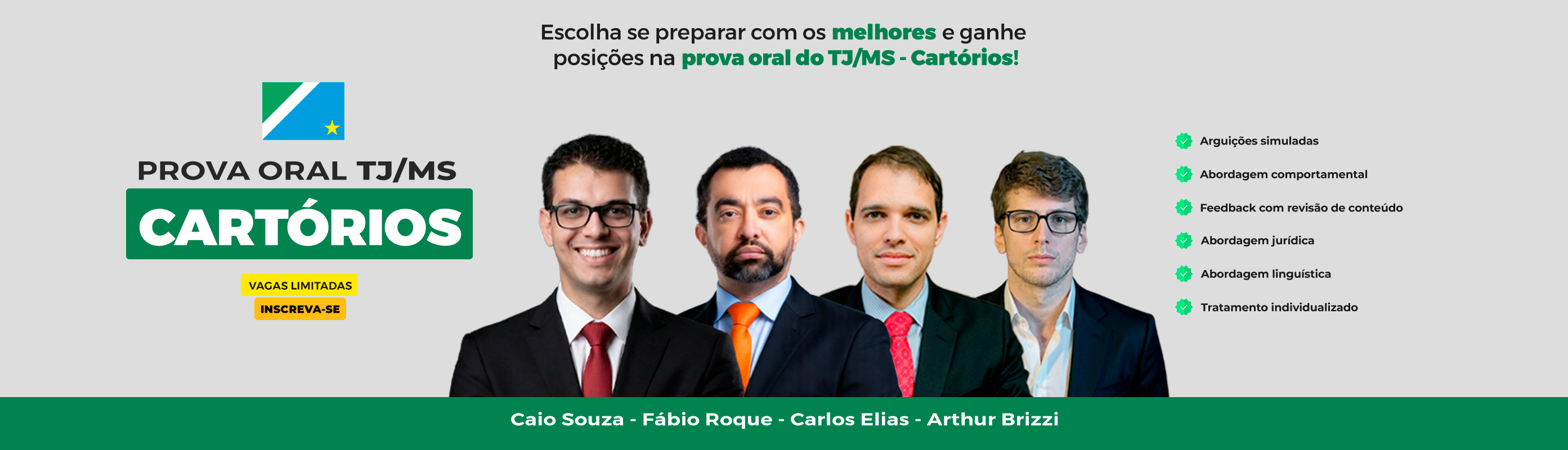 Prova Oral TJ/MS - Cartórios 