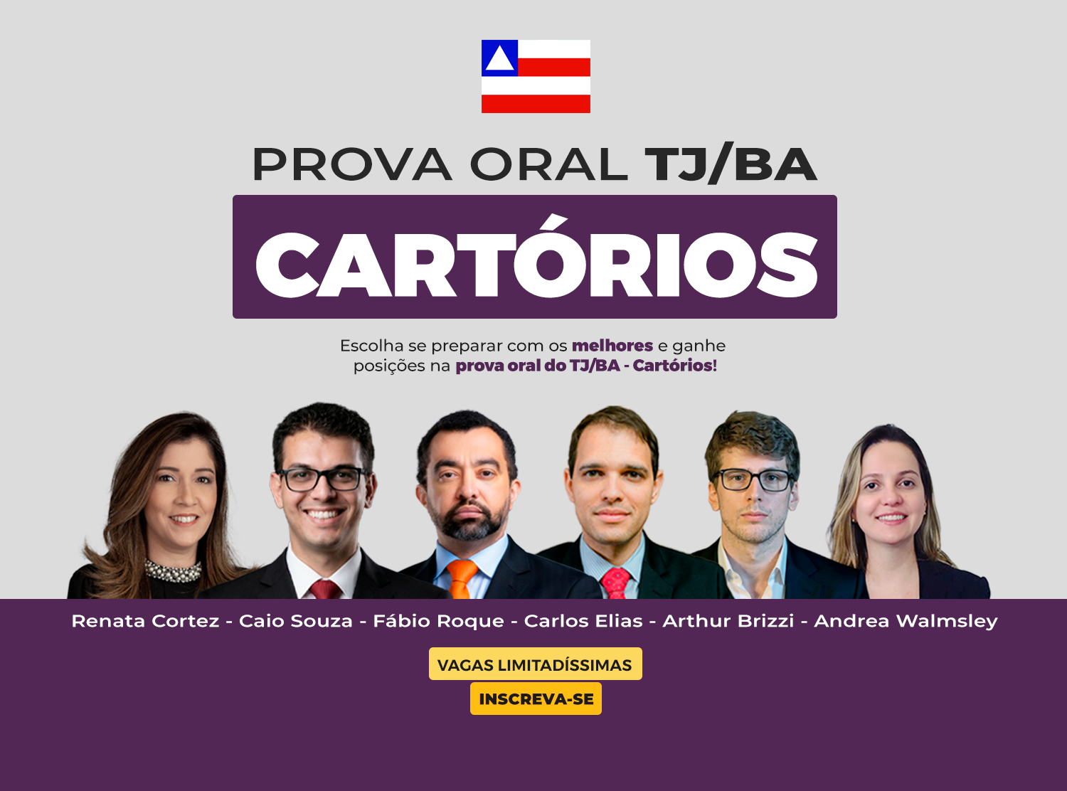 Prova Oral TJ/BA - Cartórios 
