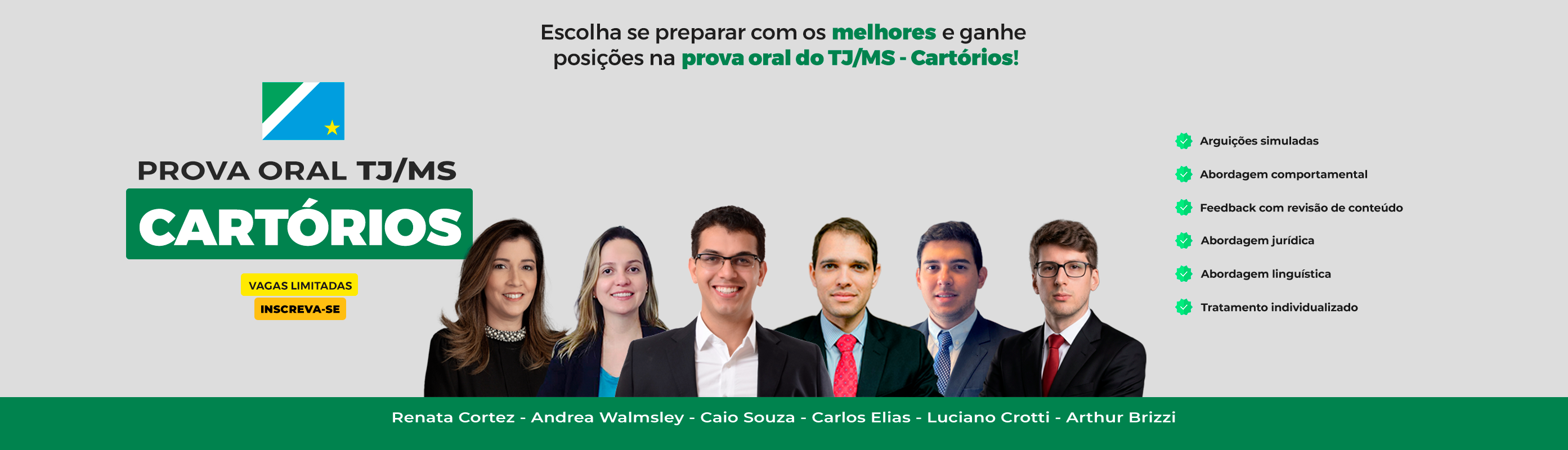 Prova Oral TJ/MS - Cartórios 